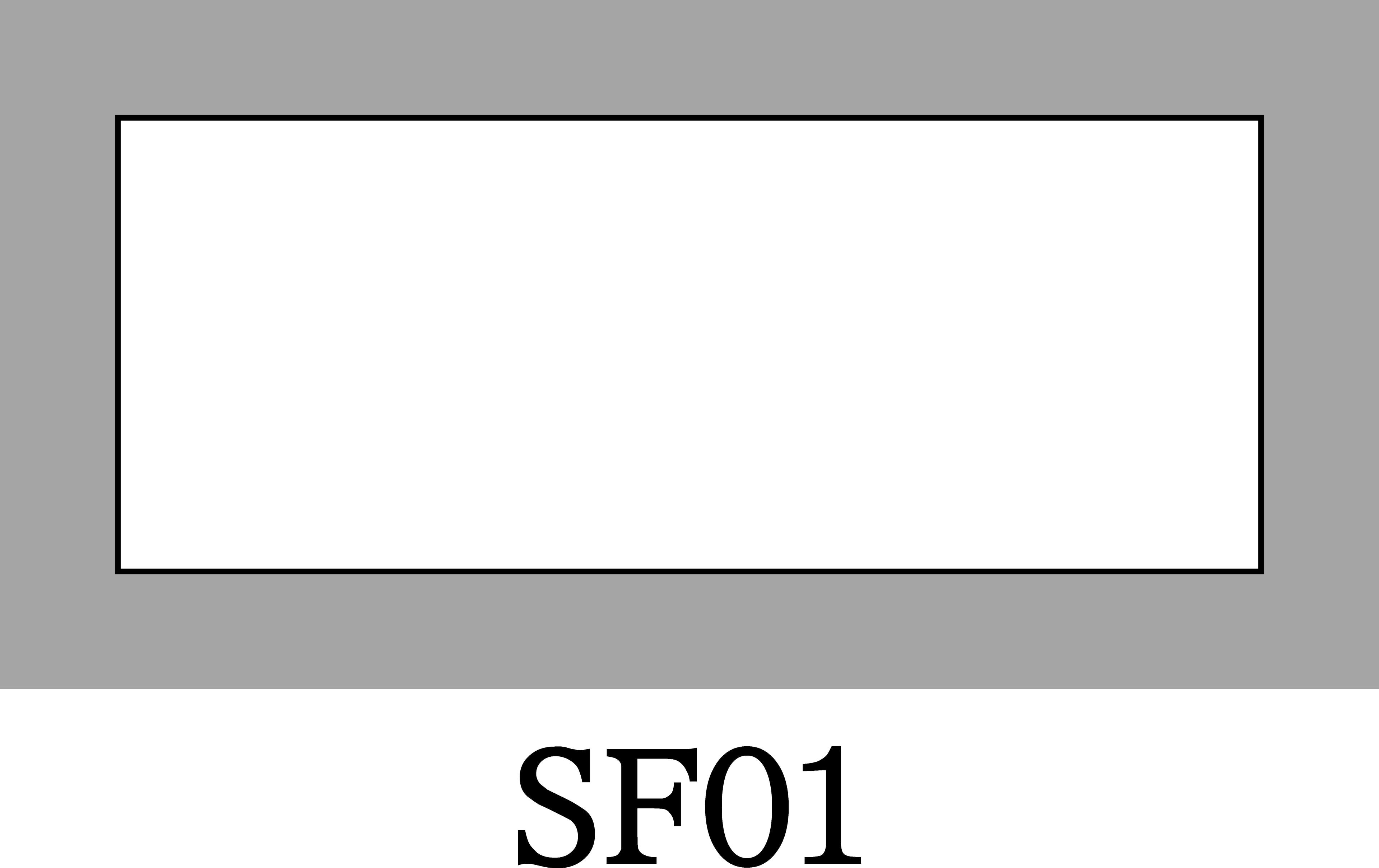 Layout SF01 — Plain border, text only