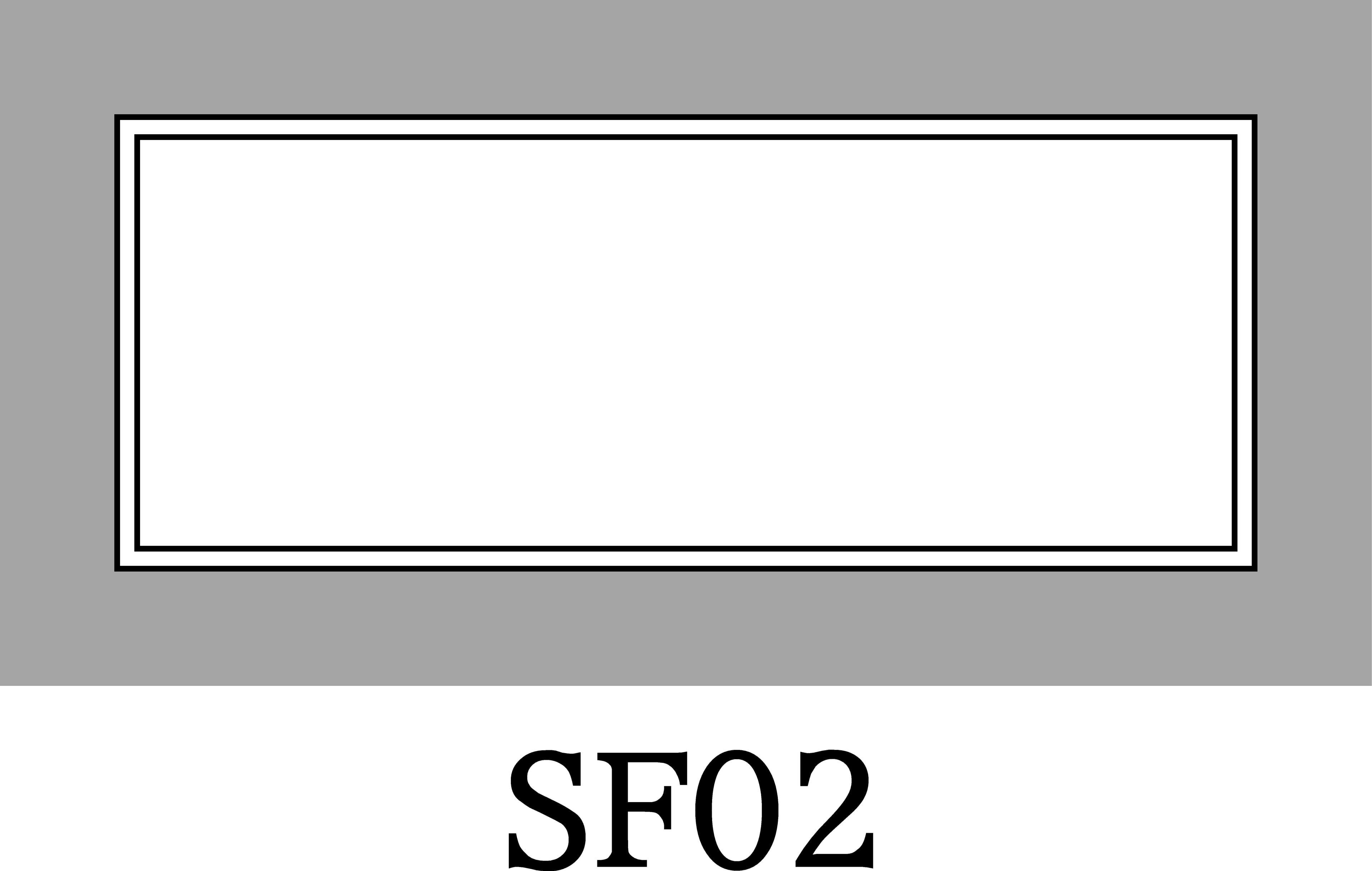 Layout SF02 — Simple double border