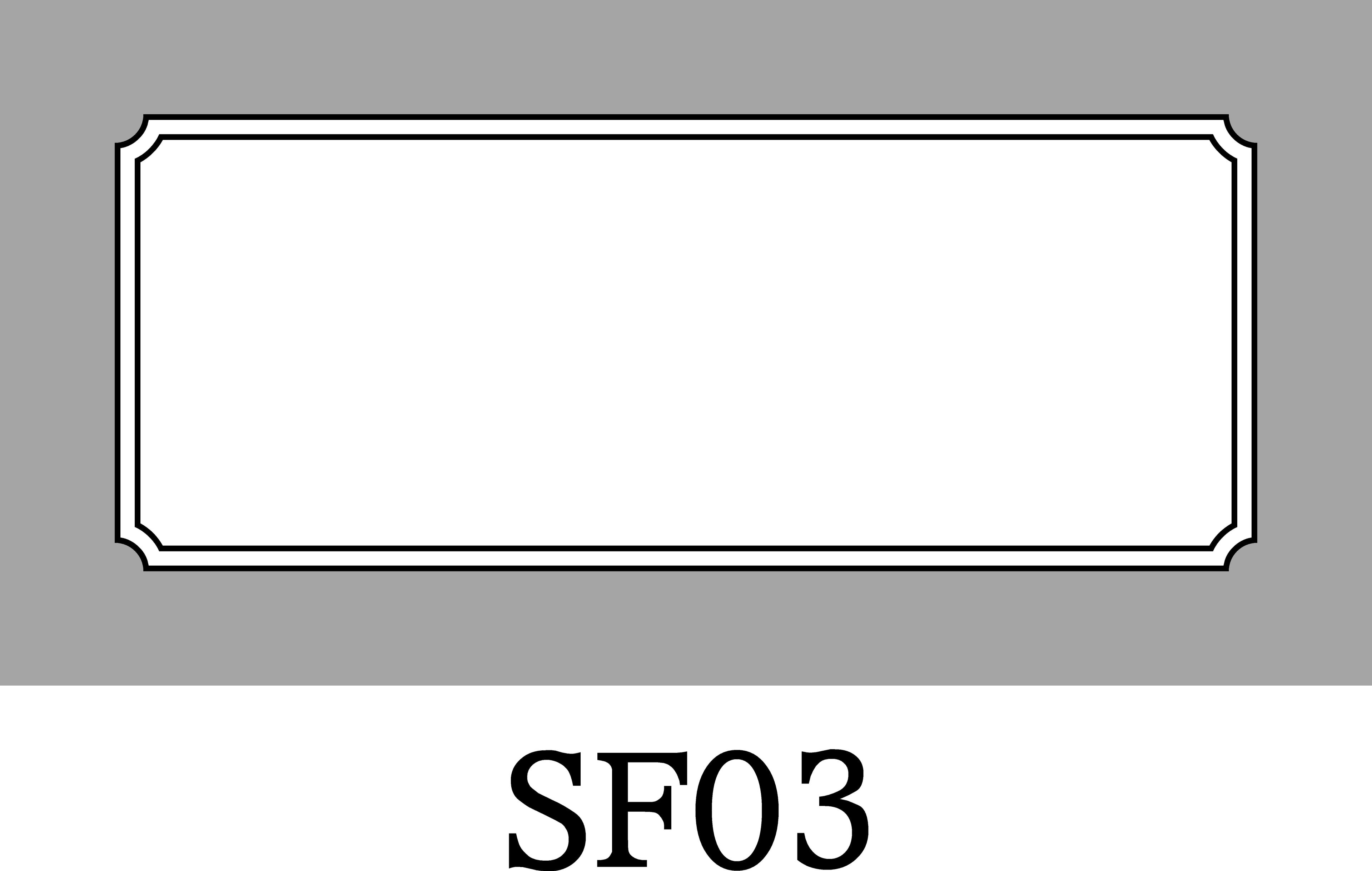 Layout SF03 — Decorative border frame