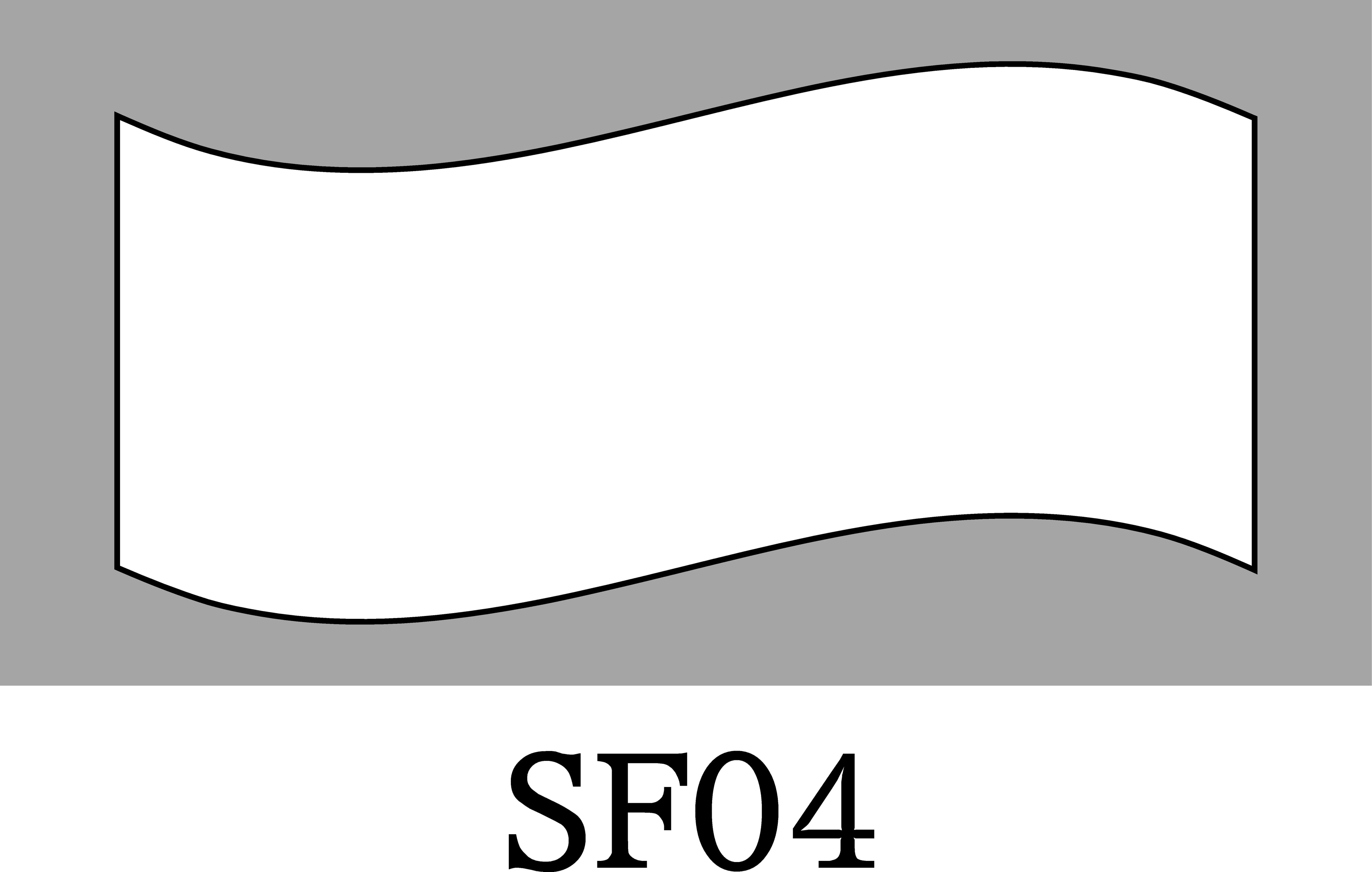 Layout SF04 — Wavy banner shape