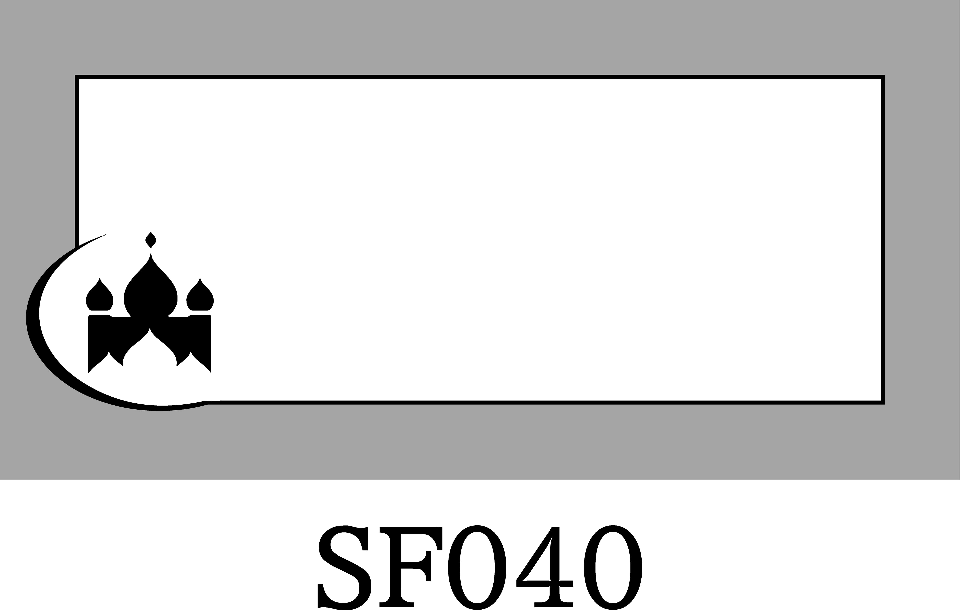 Layout SF040 — Mosque / dome in crescent