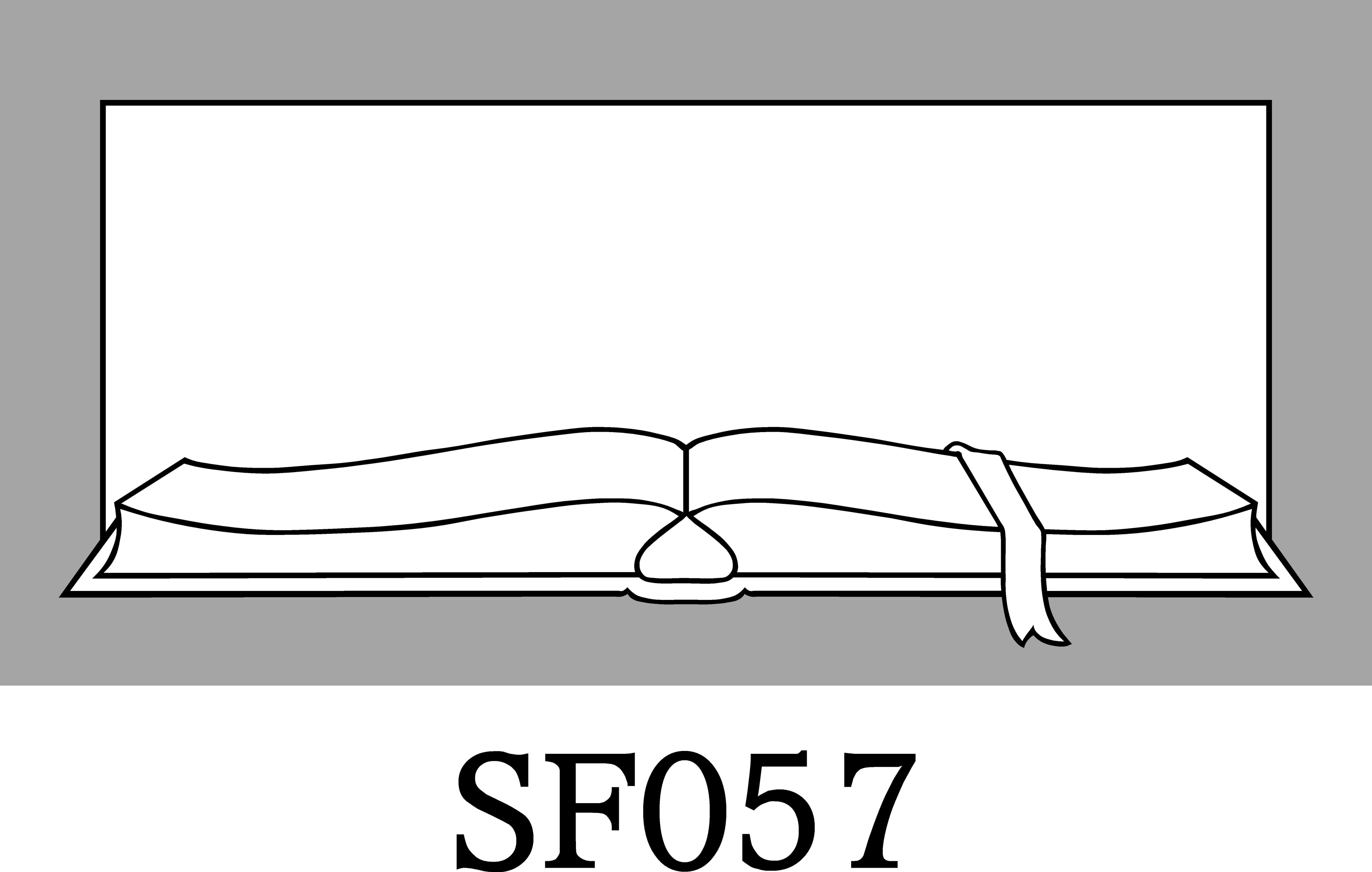 Layout SF057 — Open Bible with bookmark