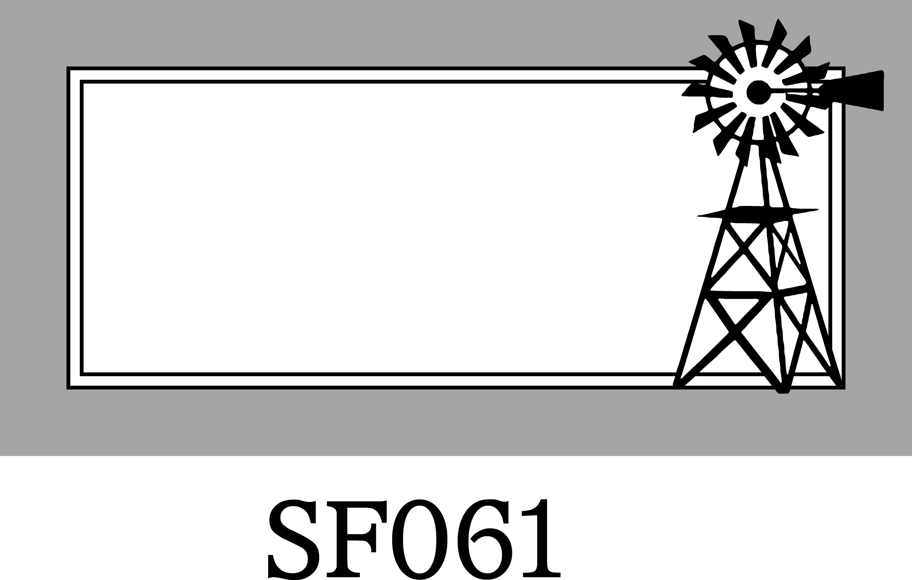Layout SF061 — Windmill tower