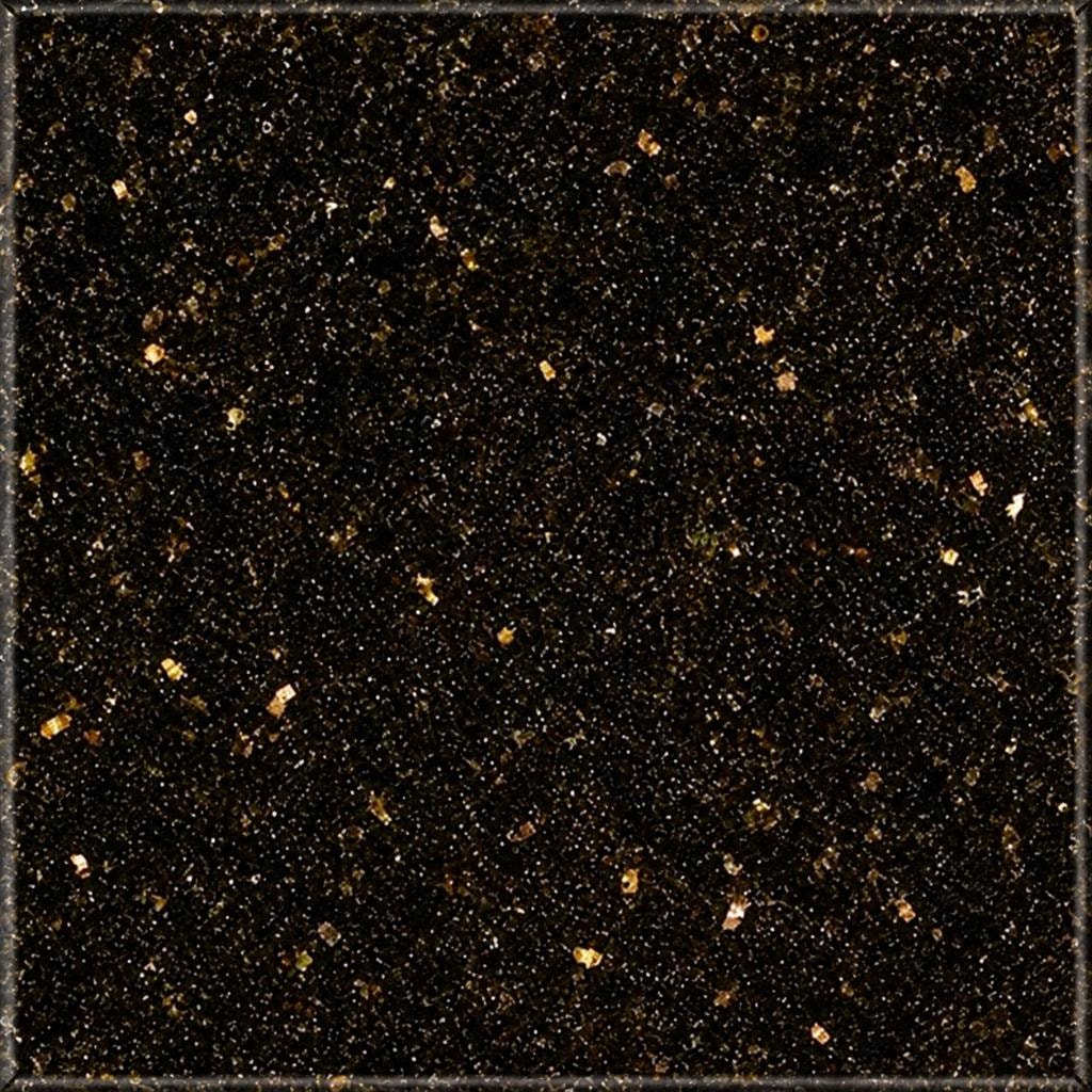Galaxy Black* granite color sample