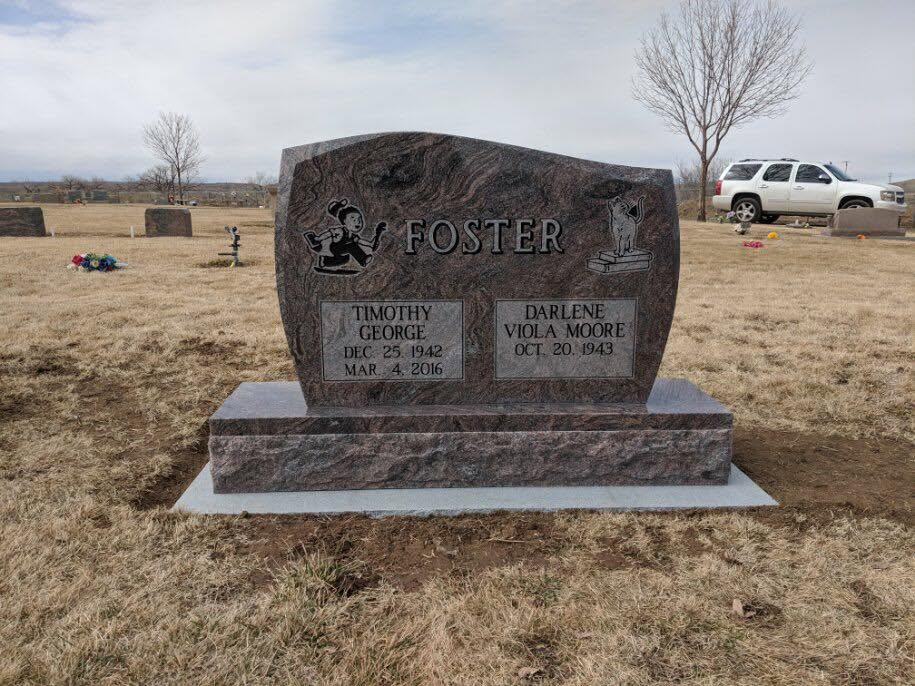 Granite sculpture memorial monument