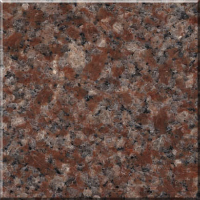 Morning Rose granite color sample