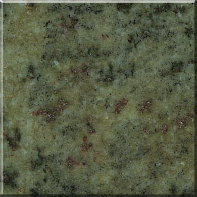 Tropical Green* granite color sample
